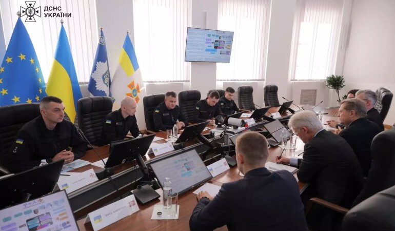 ГСЧС Украины и Норвегия