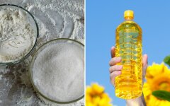 Цены на продукты в Украине, мука, сахар, подсолнечное масло