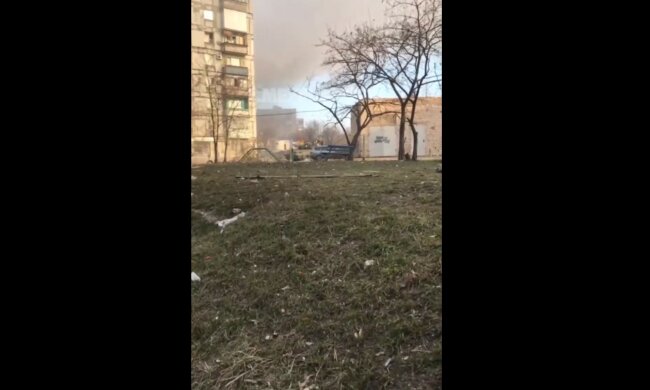 Кадыровцы расстреливают жилой дом