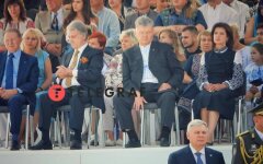 Петр Порошенко, Леонид Кучма и Виктор Ющенко