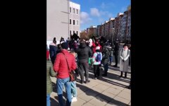 Протесты в Беларуси, Минск, вторжение россии в Украину, задержание
