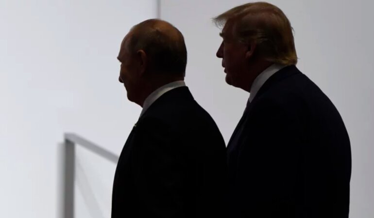 Владимир Путин и Дональд Трамп