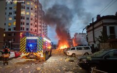 Руйнування після російської атаки по Україні