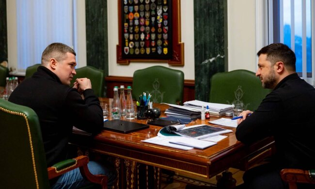 Владимир Зеленский и Михаил Федоров