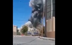 Израиль разбомбил дома командиров ХАМАС: видео