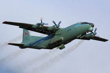 Ан-12_военно-транспортный самолет РФ