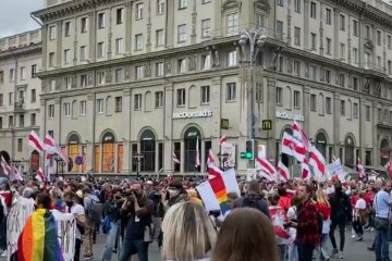 Марш Единства в Беларуси,Протесты в Беларуси,жестокие задержания в Беларуси
