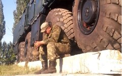 Военный лагерь России в Богучаре, Пожар в Богучаре, Пожар в военном лагере РФ