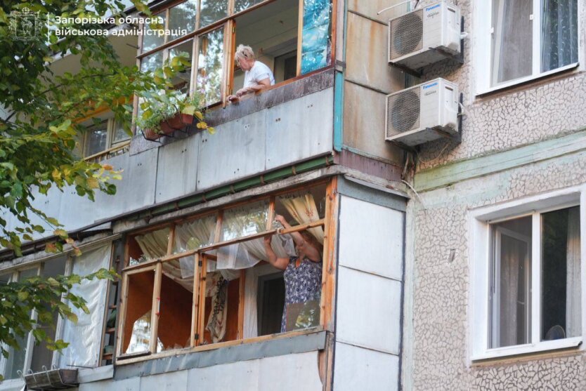Удар по Запоріжжю
