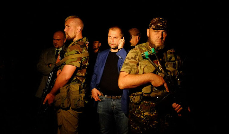 Александр Бородай боевики ДНР