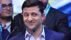 Comedian Zelensky Wins Elections With 73 Percent In Exti Polls