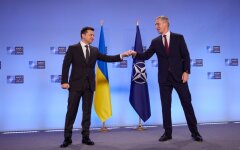 Владимир Зеленский и Йенс Столтенберг 16 декабря