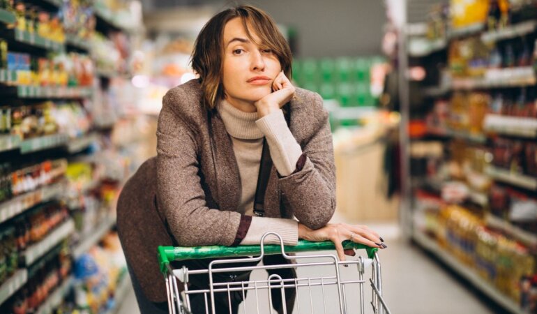 В супермаркете