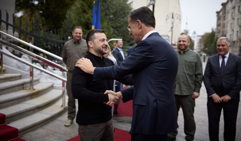 Володимир Зеленський та Марк Рютте