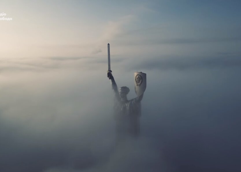 Туман в Киеве, фото