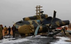Крушение вертолета в России