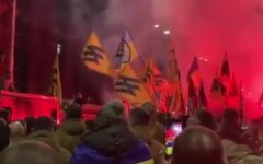 марш добровольцев в киеве