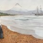 «Йокогама, 1858», акварель, 09.01.2023.