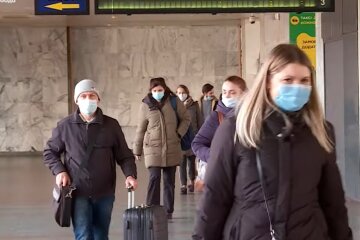 Карантин в Украине, штрафы, защитная маска