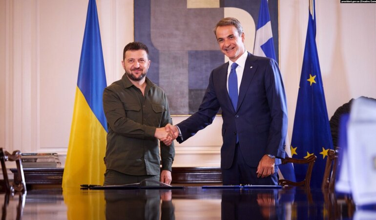 Україна та Греція