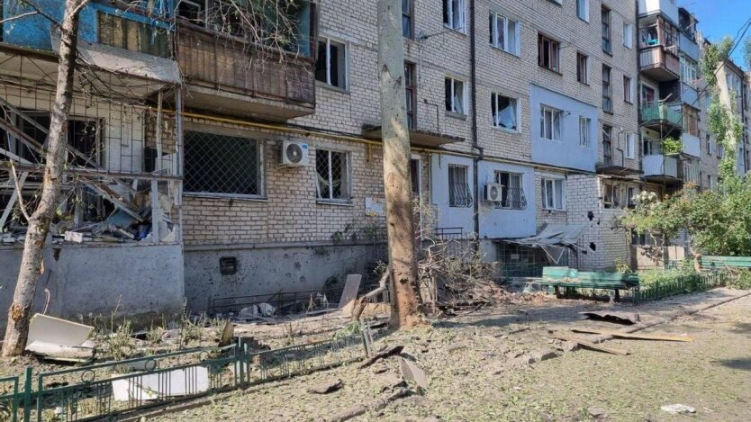 Оккупанты обстреляли жилой район Николаева