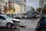 Ракетний удар по Києву, фото: Телеграм Володимира Зеленського