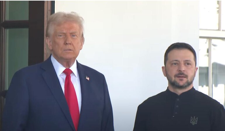 Дональд Трамп та Володимир Зеленський