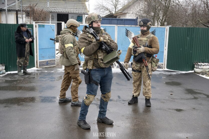Украинские защитники /Фото: Макс Левин