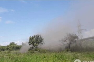Взрыв газопровода в Клузиве