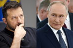 Владимир Зеленский и Владимир Путин / колаж 5.ua