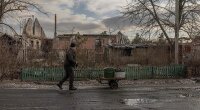 Окуповане місто Лиман на Донеччині, 21.01.24 Джерело: Роман Піліпей / AFP /Scanpix