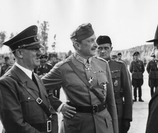 Адольф Гитлер и Карл Маннергейм, 1943 год