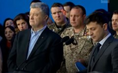 Порошенко и Зеленский