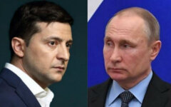 Владимир Зеленский и Владимир Путин, военные преступления, война россии против украины
