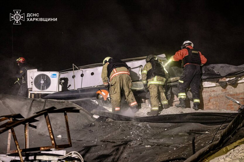 Удар по Харьковской области