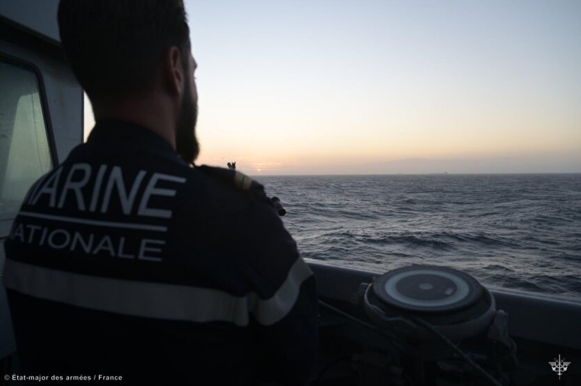 Задержание танкера "теневого флота" России