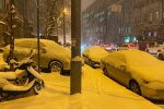 Снегопад, снег, Киев