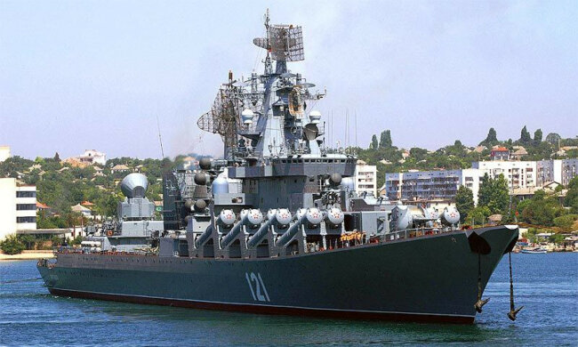 Удар ВСУ по крейсеру "Москва"