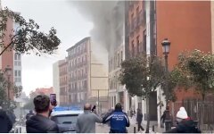 Взрыв в Мадриде, Пожар в Мадриде, Взрыв на улице Толедо в Мадриде