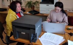 Услуги украинским пенсионерам в отделении ПФУ