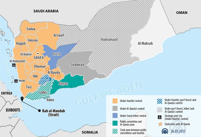 Кто контролирует Йемен