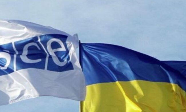 ОБСЕ и Украина, флаги
