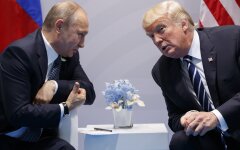 Владимир Путин и Дональд Трамп / Фото AP