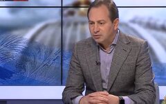 Лидер партии Громадський рух «Рідна країна» Николай Томенко, заробитчани