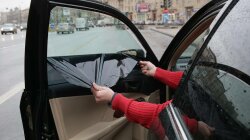 Рейд ГИБДД Москвы по проверке тонировки стекол у автомобилей
