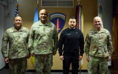 Володимир Зеленський відвідав командування армії США у Європі