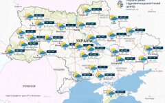 Погода в Украине, прогноз на 14 мая 2025 года