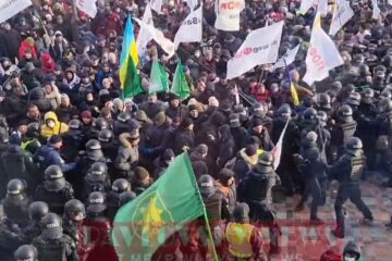 Протесты ФОПов в Киеве 25 января