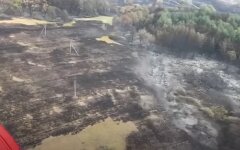 Пожары в Луганской области