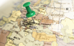 romania-on-map